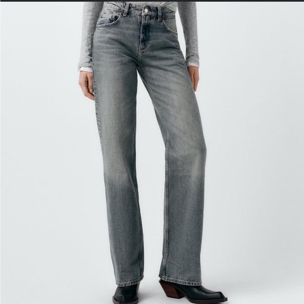 Zara Jeans in Washed Grey